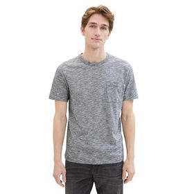 Tom Tailor 10435 Koyu Mavi Şerit Erkek T-shirt