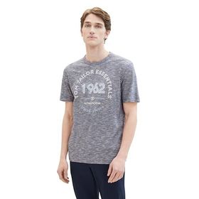 Tom Tailor 10435 Koyu Mavi Şerit Erkek T-shirt