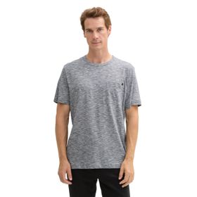 Tom Tailor 10435 Koyu Mavi Şerit Erkek T-shirt