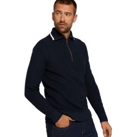 Tom Tailor 10668 Gök Mavisi Erkek Kazak