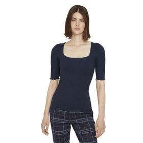 Tom Tailor 10668 Gök Mavisi Kadın T-Shirt