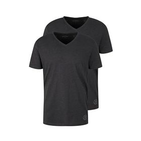 Tom Tailor 11086 Koyu Gri Melanj Erkek T-Shirt