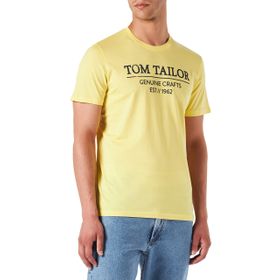 Tom Tailor 11130 Limon Sarısı Erkek T-Shirt