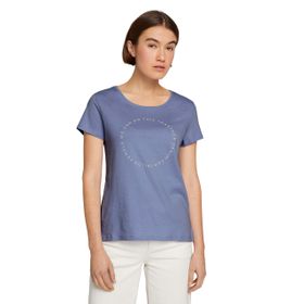 Tom Tailor 11486 Brunnera Blue Kadın T-Shirt