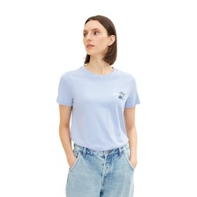 Tom Tailor 11486 Brunnera Blue Kadın T-Shirt
