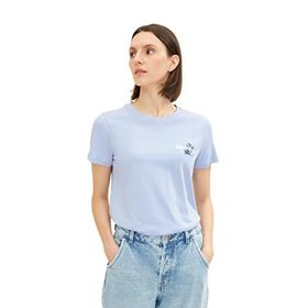 Tom Tailor 11486 Brunnera Blue Kadın T-Shirt