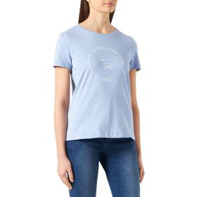 Tom Tailor 11486 Brunnera Blue Logolu Kadın T-shirt