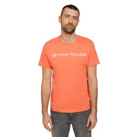 Tom Tailor 11834 Yumuşak Şeftali Turuncu Erkek T-Shirt