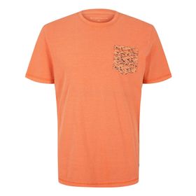 Tom Tailor 11834 Yumuşak Şeftali Turuncu Erkek T-Shirt