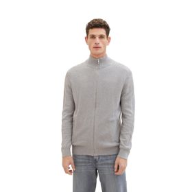 Tom Tailor 12035 Gri Grey Heather Melanj Erkek Örgü Ceket