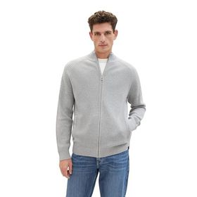 Tom Tailor 12035 Gri Grey Heather Melanj Erkek Örgü Ceket
