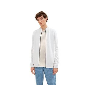 Tom Tailor 12035 Gri Grey Heather Melanj Erkek Örgü Ceket