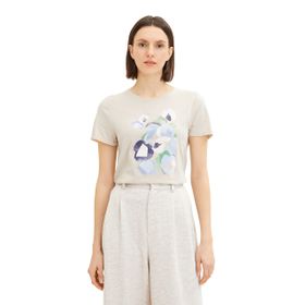 Tom Tailor 12365 Dusty Bej Kadın T-shirt