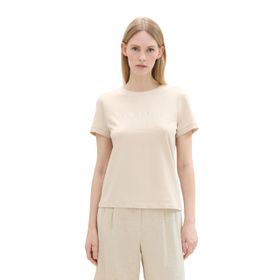 Tom Tailor 12365 Dusty Bej Kadın T-shirt