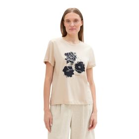 Tom Tailor 12365 Dusty Bej Kadın T-shirt