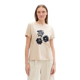 Tom Tailor 12365 Dusty Bej Kadın T-shirt