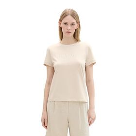 Tom Tailor 12365 Dusty Bej Kadın T-shirt