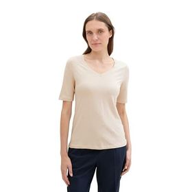 Tom Tailor 12365 Dusty Bej Kadın T-shirt