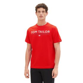 Tom Tailor 13189 Temel Kırmızı Erkek T-shirt