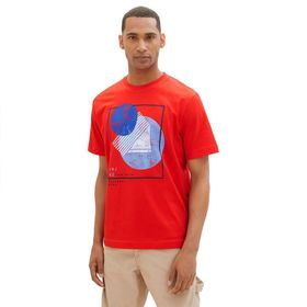 Tom Tailor 13189 Temel Kırmızı Erkek T-shirt