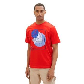 Tom Tailor 13189 Temel Kırmızı Erkek T-shirt