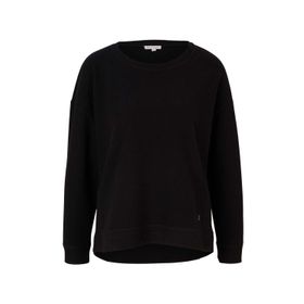 Tom Tailor 14482 Derin Siyah Kadın Sweatshirt