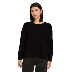 Tom Tailor 14482 Derin Siyah Kadın Sweatshirt