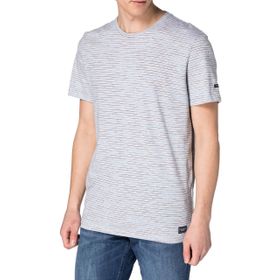 Tom Tailor 15398 Açık Taş Gri Melanj Erkek T-Shirt