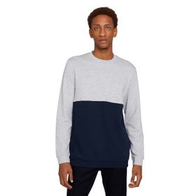 Tom Tailor 15398 Açık Taş Grisi Erkek Sweatshirt