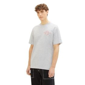 Tom Tailor 15398 Denim Açık Taş Gri Melanj Erkek T-shirt