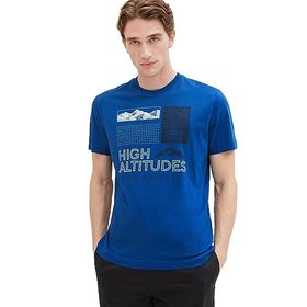 Tom Tailor 19168 Mavi Erkek T-shirt