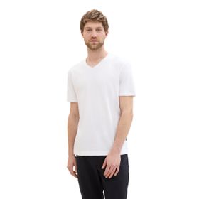 Tom Tailor 20000 Basic Beyaz Erkek T-shirt