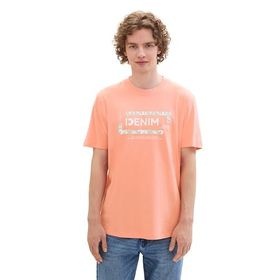 Tom Tailor 21237 Denim Şeffaf Mercan Polo Erkek T-shirt