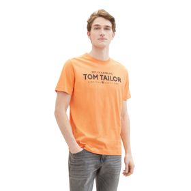 Tom Tailor 22195 Meyveli Kavun Turuncu Erkek T-shirt