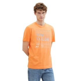 Tom Tailor 22195 Meyveli Kavun Turuncu Erkek T-shirt