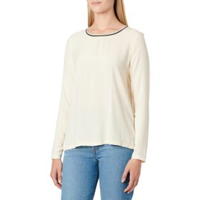 Tom Tailor 22515 Yumuşak Krem Bej Kadın Basic T-shirt