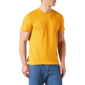 Tom Tailor 24135 Sıcak Sarı İnce Çizgili Erkek T-shirt