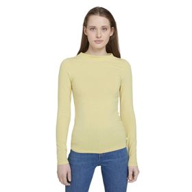 Tom Tailor 25987 Yumuşak Sarı Kadın T-Shirt