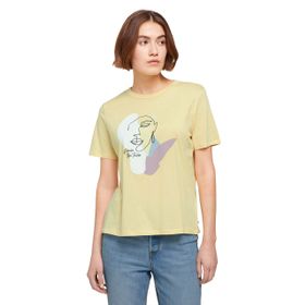 Tom Tailor 25987 Yumuşak Sarı Kadın T-Shirt