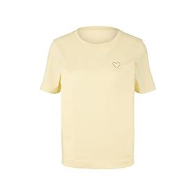 Tom Tailor 25987 Yumuşak Sarı Kadın T-Shirt