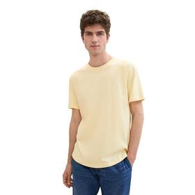 Tom Tailor 26299 Pastel Açık Sarı Denim Erkek T-shirt
