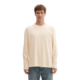 Tom Tailor 27469 Smooth Light Sand Erkek T-shirt
