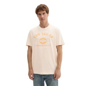 Tom Tailor 27469 Smooth Light Sand Erkek T-shirt