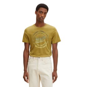 Tom Tailor 27505 Ahşap Yosun Yeşili Erkek T-Shirt