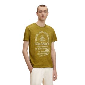 Tom Tailor 27505 Ahşap Yosun Yeşili Erkek T-Shirt