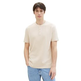 Tom Tailor 27609 Denim Soğuk Bej Erkek T-shirt