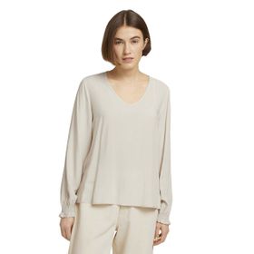 Tom Tailor 27609 Soğuk Bej Kadın Bluz