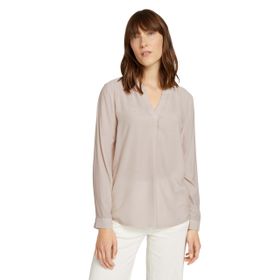 Tom Tailor 27609 Soğuk Bej Kadın Bluz