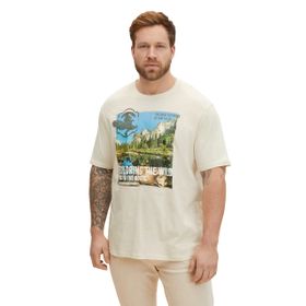 Tom Tailor 28130 Yumuşak Tereyağı Kremi Erkek T-Shirt