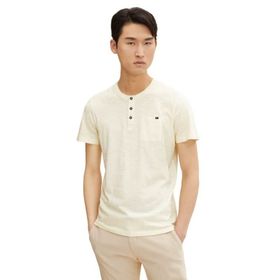 Tom Tailor 28130 Yumuşak Tereyağı Kremi Erkek T-Shirt